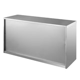 thumbnail of GastroHero Wandhängeschrank Edelstahl 1000x400 mm mit Schiebetüren AISI 201 45 kg Tragkraft Hängeschrank Küche Gastro Basic Serie