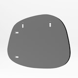 thumbnail of Albatros Designerspiegel Asymmetrisch 60 x 45 cm Wandspiegel oder Türspiegel, Moderne organische Form  Spiegel Oval und Groß Asymmetrischer Spiegel