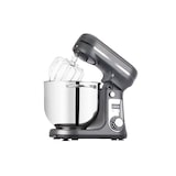 thumbnail of Graue 6-Liter-Küchenmaschine/Teigknetmaschine mit Edelstahlschüssel, 1200 W
