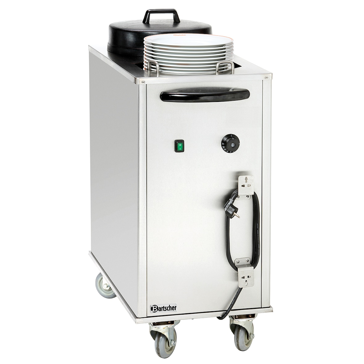 Bordendispenser | RVS | 2x 50 Borden | 2kW | 230V | 435x820x1025(h)mm