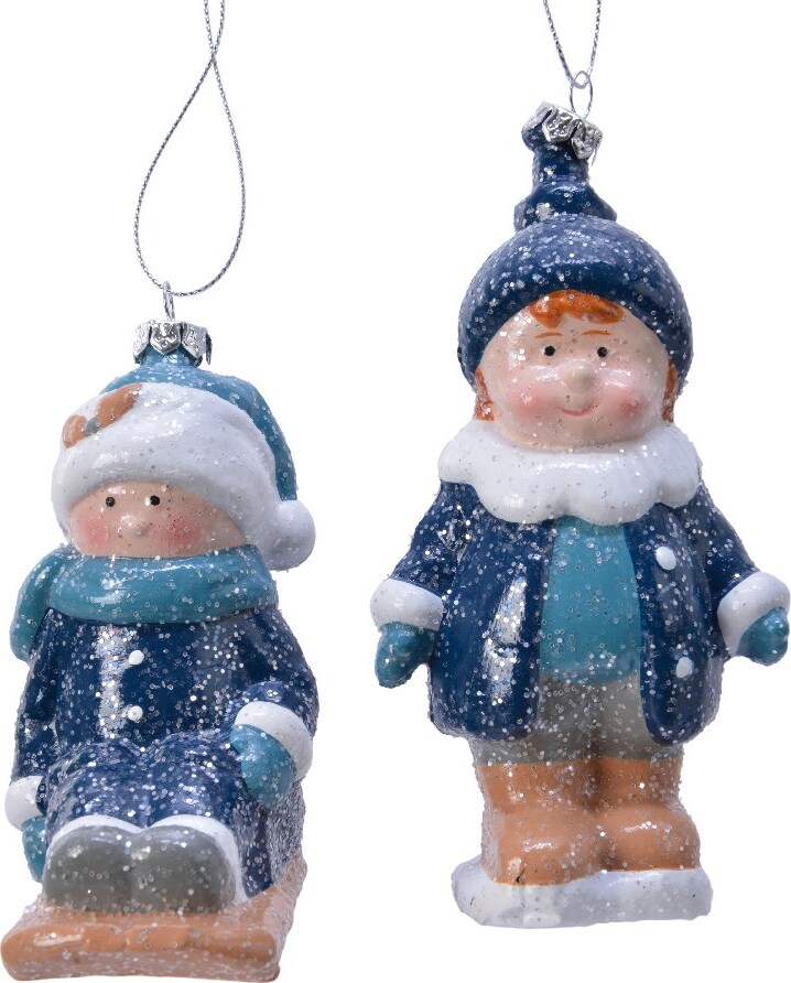 Christbaumschmuck Kunststoff Dekoanhänger Christbaumkugeln Weihnachtskugeln blau