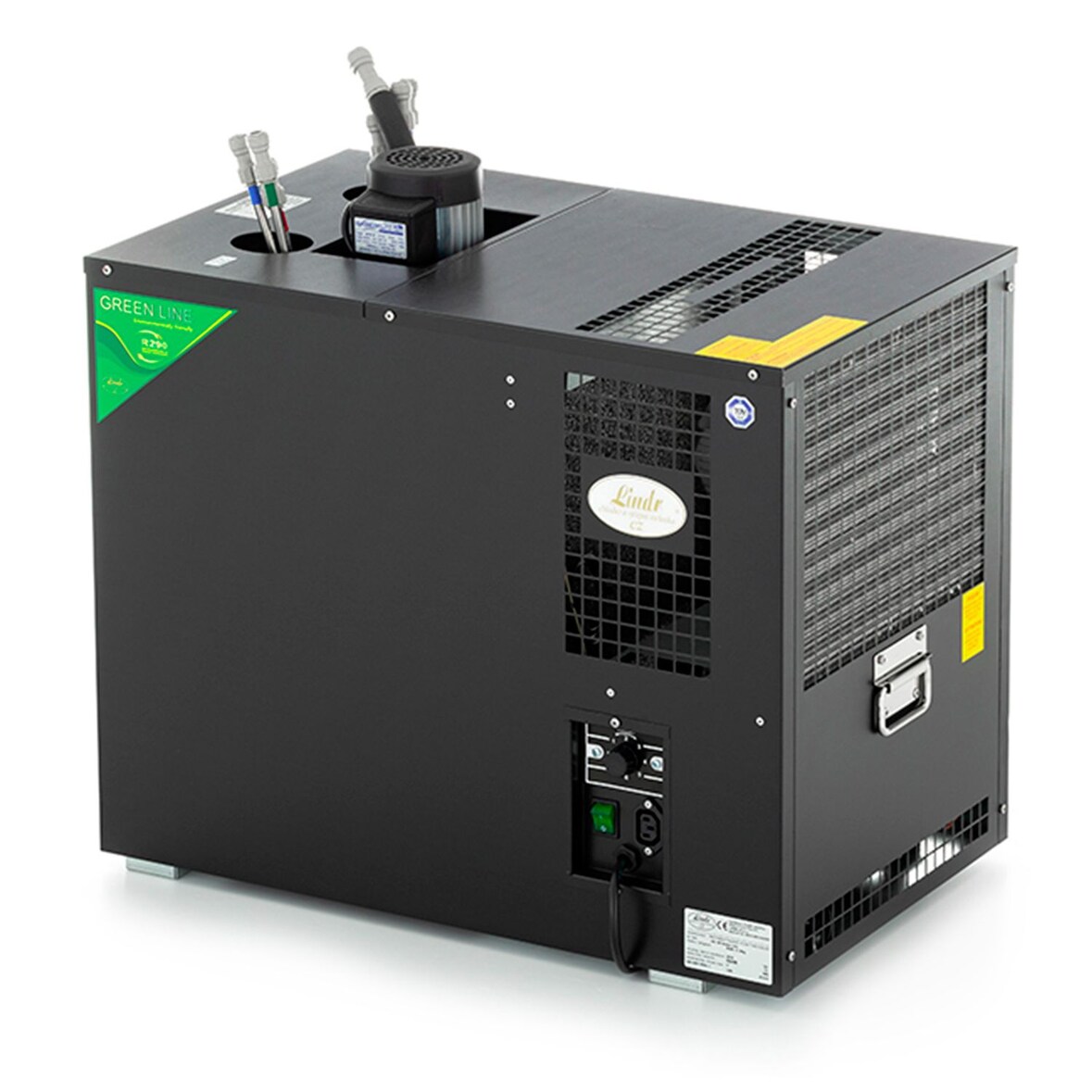 Zapfanlage, AS-200, 8-leitig, Durchlaufkühler, Bierzapfanlage, Nasskühler - Untertheke, Green Line