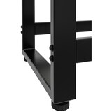 thumbnail of DELUKE® Kaminholzregal innen Metall STAPO 25x50x150cm Brennholzregal innen Kaminholzständer Kaminholzhalter Feuerholzregal Holz stapeln Wohnzimmer