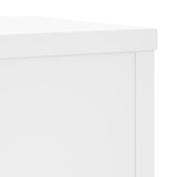 thumbnail of vidaXL Pflanzenständer 2 Stk. Weiß 25x25x80 cm Holzwerkstoff