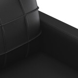 thumbnail of Ensemble de canapés 3 pcs avec coussins noir similicuir Modèle Fantaisie Horizon