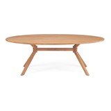 thumbnail of Bazar Bizar Table à manger en bois de teck récupéré 225x115x78 cm naturel
