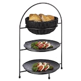 thumbnail of APS Serviergestell/Servierständer/Telleretagére/Tellerhalter -INDUSTRIAL-29 x 19,5 cm, H: 43 cm