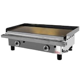 thumbnail of MBH - Fry top vitroceramica a gas professionale 800x400 mm VITRO GAS per cucina industriale di bar e ristorante.