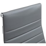 thumbnail of Bürostuhl Kolumbus Echtleder grau