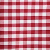 thumbnail of Nappe carrée à carreaux rouges en polyester Mitre Comfort Gingham 1320 x 1320mm