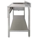 thumbnail of KuKoo Commerciële Spoelbak & Voorafspoelkraan - Rechter Afdruiprek