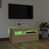 thumbnail of vidaXL TV-Schrank mit LED-Leuchten Sonoma-Eiche 90x35x40 cm