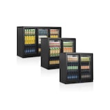 thumbnail of TEFCOLD Backbar-Kühlschrank BA26S 190l Schwarz
