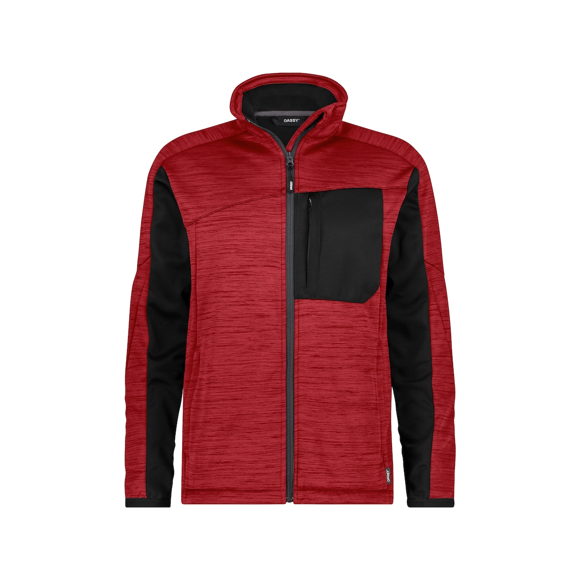 DASSY® Convex Next Midlayer-Jacke D-FX Flex | Art.-Nr. 300568 rot/schwarz XS