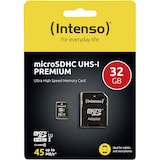 thumbnail of Intenso microSDHC Speicherkarte 32 GB Class 10 UHS-I