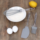 thumbnail of 3tlg Back-Set ENNIE Sandgrau aus Silikon & Kunststoff - 11333