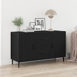 thumbnail of vidaXL Sideboard Schwarz Eiche 100x36x60 cm Holzwerkstoff