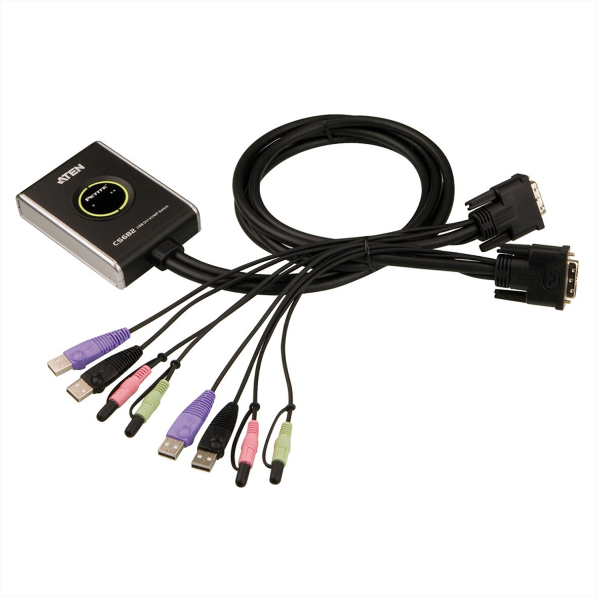 ATEN CS682 KVM Switch DVI, USB, 2 Ports