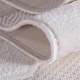 thumbnail of Teppich Outdoor 3D-Effekt Wetterfest Waschbar Strapazierfähig Balkon Terrasse Küche OEKO-TEX Creme 200x290 cm – ORTLER von Kadima Design