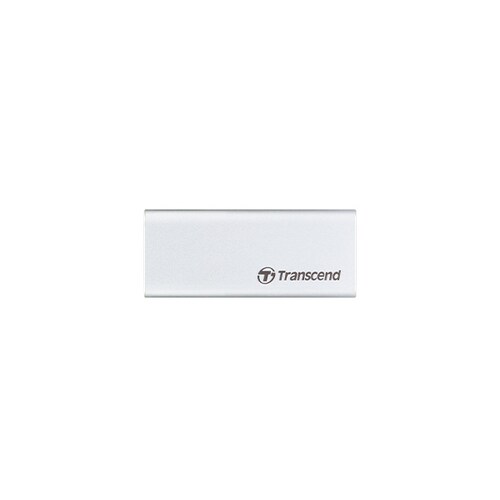 Transcend esd260c 1 tb disque dur externe ssd usb-c®, usb-a argent