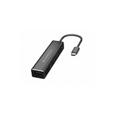 thumbnail of Hub USB-C da Conceptronic com 3x USB-A 3.1 + Leitor de cartões SD e microSD - Caixa em alumínio DONN08B