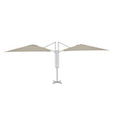 thumbnail of METRO PROFESSIONAL Ombrellone doppio quadrato, acciaio, 2.5 x 2.5 m, idrorepellente, beige/platino