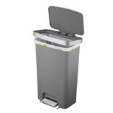 thumbnail of PROREGAL Funktionale Treteimer aus Kunststoff mit Soft-Close-Deckel | 45 Liter, HxBxT 65,2x41x29,7cm | Ohne Inneneimer |Weiß