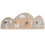 thumbnail of perchero mdf metal 40x5x15 4 perchas natural