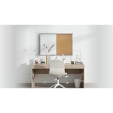 thumbnail of ALLBoards Kombitafel Whiteboard + Kork 90x60cm,  Alurahmen