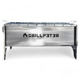 thumbnail of Mangal Anar Deluxe 2mm Campinggrill aus Edelstahl Schaschlikgrill