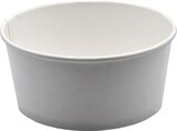 thumbnail of Bio Salatschale "Plain White" 750 ml 50 Stück