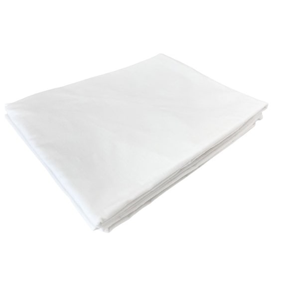 Pack 2 Lençol capa cama 180x200+25, cor branca, Tafeta 144TC, 50%algodão/50%poliester