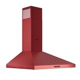 thumbnail of Wiggo WE-E643R(RB) - Wandschouw Afzuigkap - 60cm - Rood