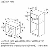 thumbnail of Bosch Serie 8, Einbau-Kaffeevollautomat, Schwarz CTL7181B0