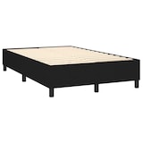 thumbnail of vidaXL Boxspringbett mit Matratze & LED Schwarz 120x200 cm Stoff