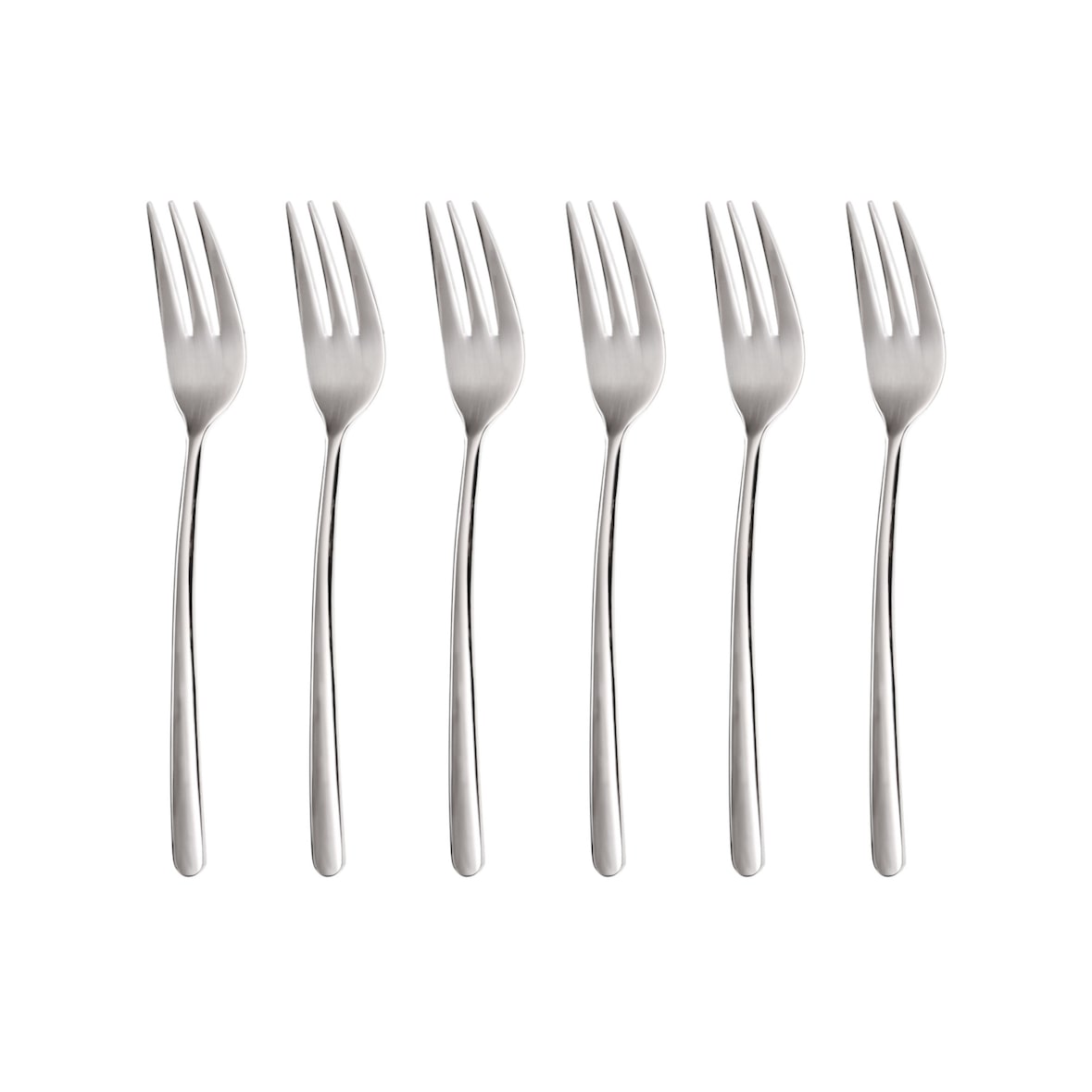 GRÄWE Kuchengabeln 6 Stück, Serie SYLT