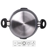 thumbnail of STONELINE® FUTURE Bratentopf 28 cm, mit Sieb-Glasdeckel, Antihaftbeschichtung, Induktion und backofengeeignet