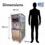 thumbnail of Machine à Glace Italienne  100 glaces / heure - ROMA - ICE FREDDO