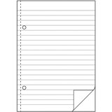 thumbnail of AVERY Zweckform Durchschreibebuch 904 DIN A5 Perforiert N/A 50 Blatt