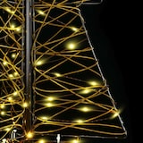 thumbnail of vidaXL Kerstboom met 240 LED Warmwit 180 cm Rattan
