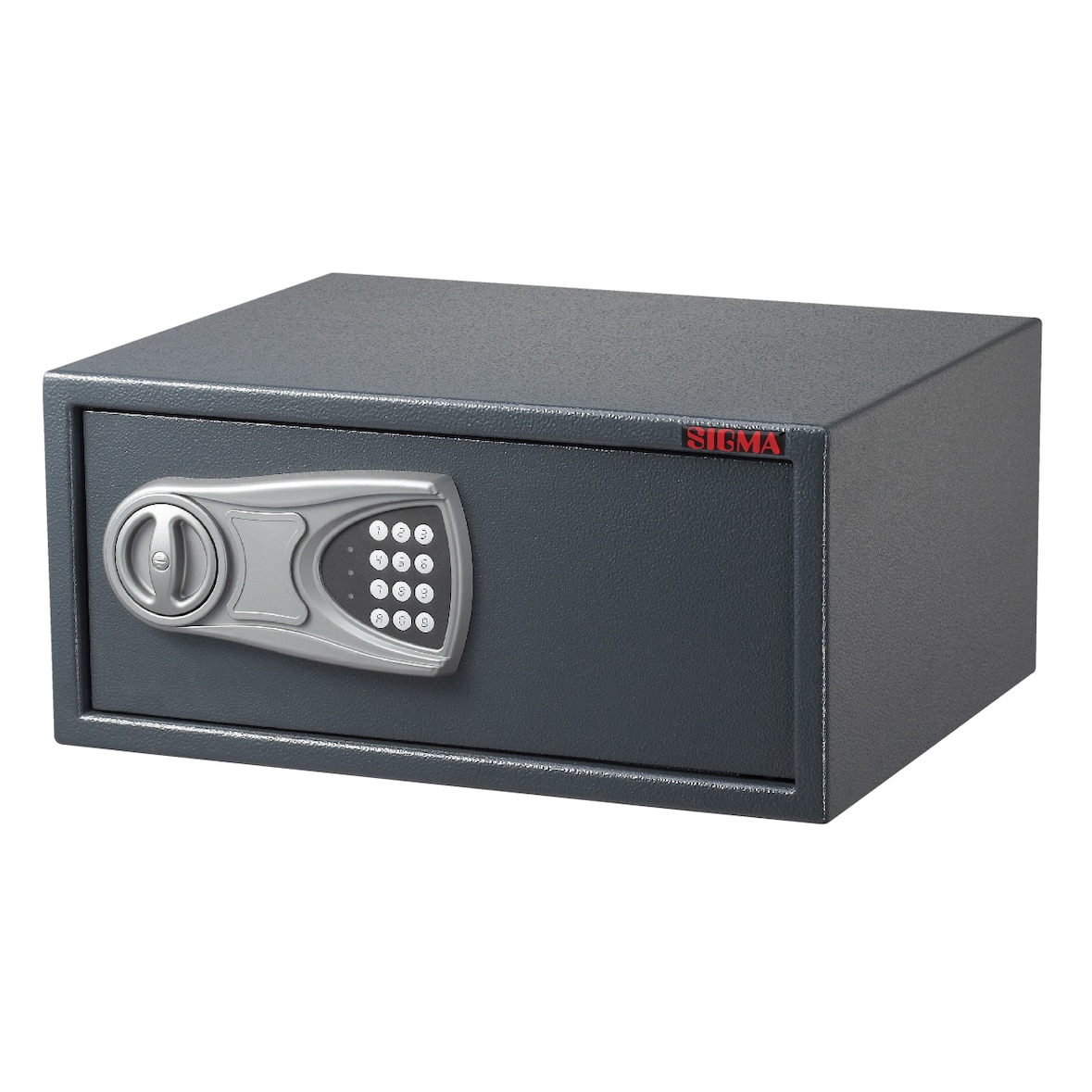SIGMA KSF4335 Coffre-solide, 43x 20 x 74 cm, serrure électronique, 11 kg, gris