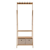 thumbnail of San Ignacio KIPIT - Kleiderständer mit 2 Schubladen 67 x 40 x 175 cm in Beige