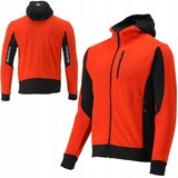 thumbnail of Sweat à capuche polaire, sweat à capuche avec fermeture éclair SARNA taille M rouge-noir