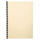 thumbnail of Exacompta 2780C 4x 100er Packung Einbanddeckel, Evercover 270g/qm, Lederprägung, für DIN A4 Format - Elfenbein