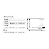 thumbnail of ROTTERDAM 25 XXL Ventilador blanco