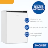 thumbnail of Exquisit Gefrierschrank GS581-051C weiss | Nutzinhalt: 85 L | 4-Sterne-Gefrieren | Türanschlag wechselbar | Standgerät