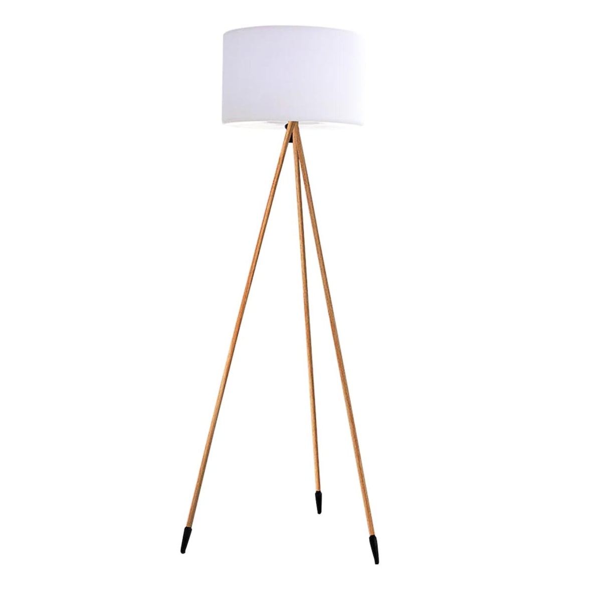 Lumisky Lampadaire d'extérieur sans fil TAMBOURY WOOD RGB H150cm Polyéthylène Beige