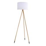 thumbnail of Lumisky Lampadaire d'extérieur sans fil TAMBOURY WOOD RGB H150cm Polyéthylène Beige