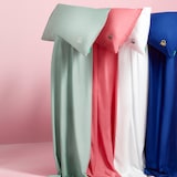 thumbnail of Benetton - Conjunto de cama king size de 4 peças: lençol plano (270x280cm), lençol justo (200x200cm), 2 fronhas (50x85cm) 100% algodão azul