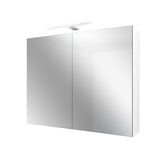 thumbnail of Badmöbel Set Gently 3 V1 Weiß MDF Waschtisch 70cm mit 1x 5W LED-Strahler